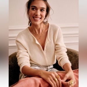 Gaspar Jumper from Sezane in Ecru